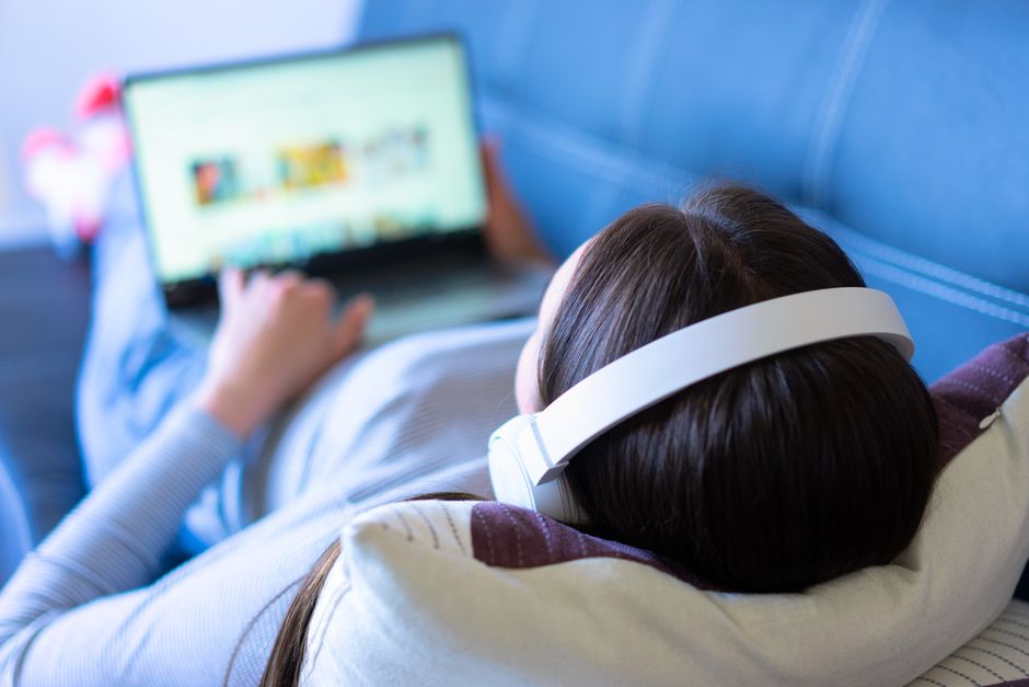 streaming service legal laptop sofa