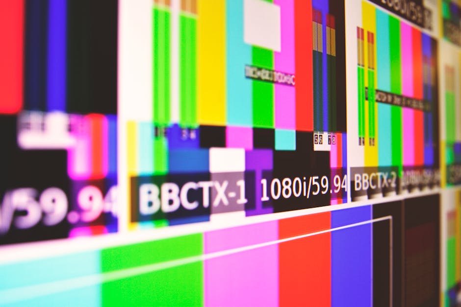 Ecrã Erro Televisão