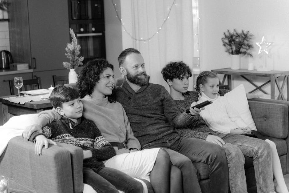 Família A Ver Televisão