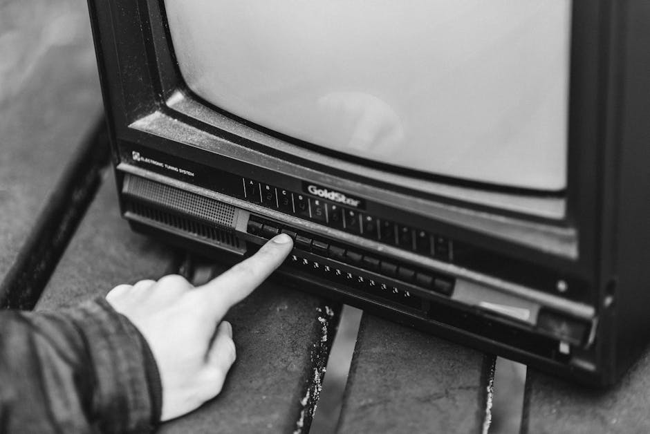Fernseher Einstellungen Menü