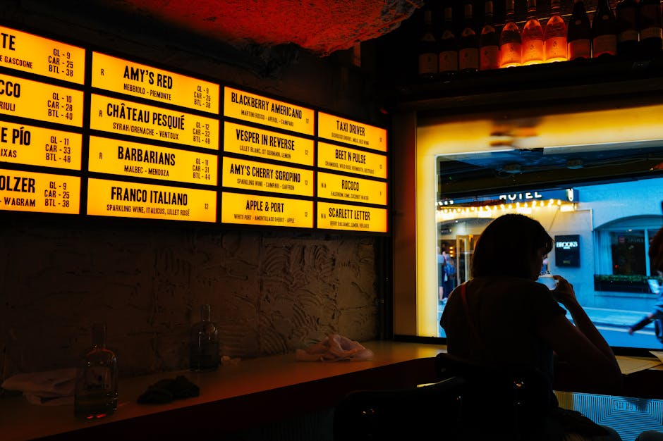 Menu Definições Televisão