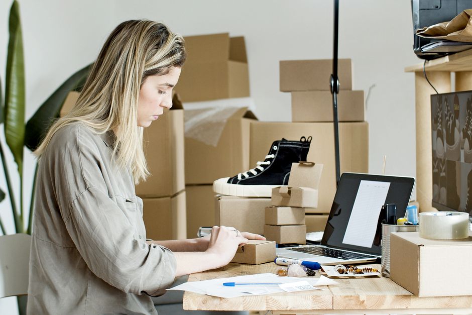 Online Shop kaufen Box